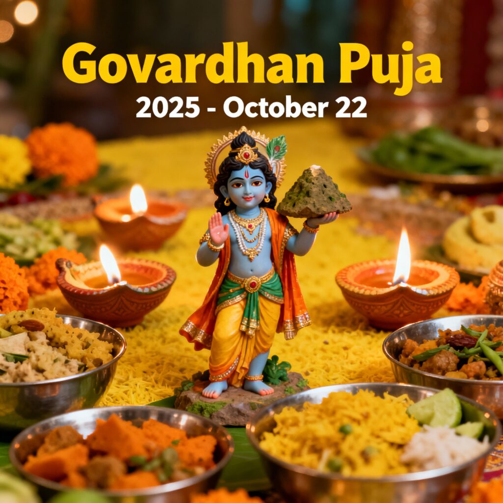 Govardhan puja 2025 timings