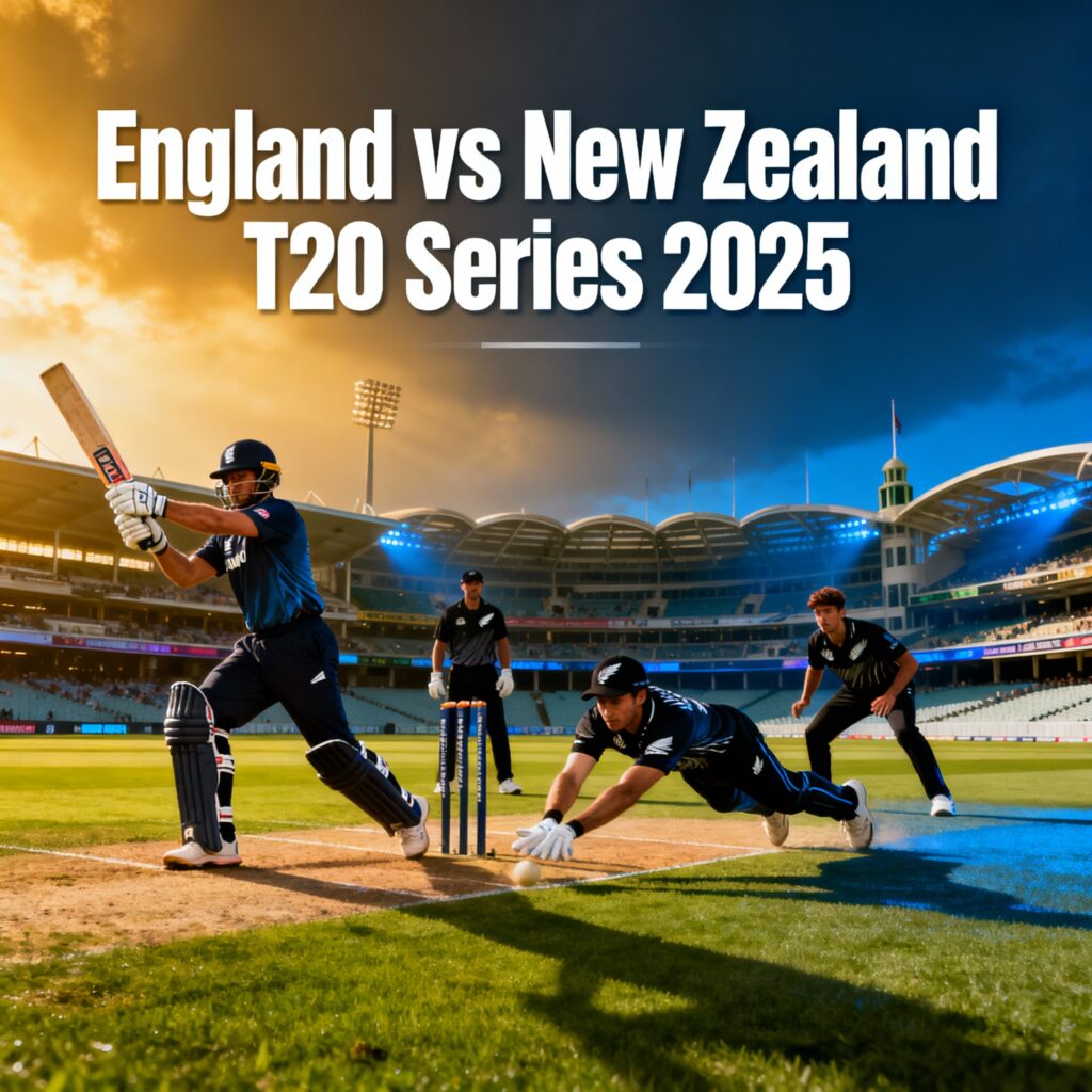 New Zealand Rain Woes and England’s Clinical Display Seal Series