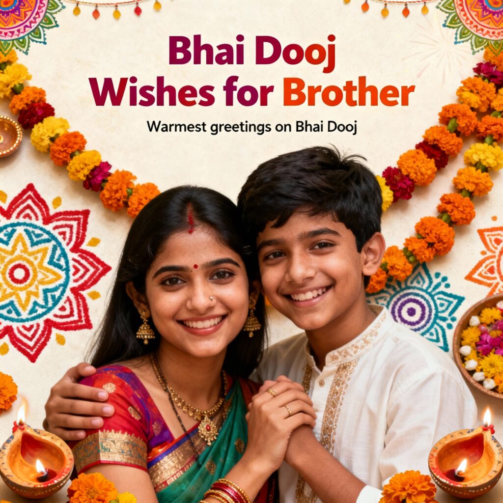 Bhai Dooj Wishes for brother