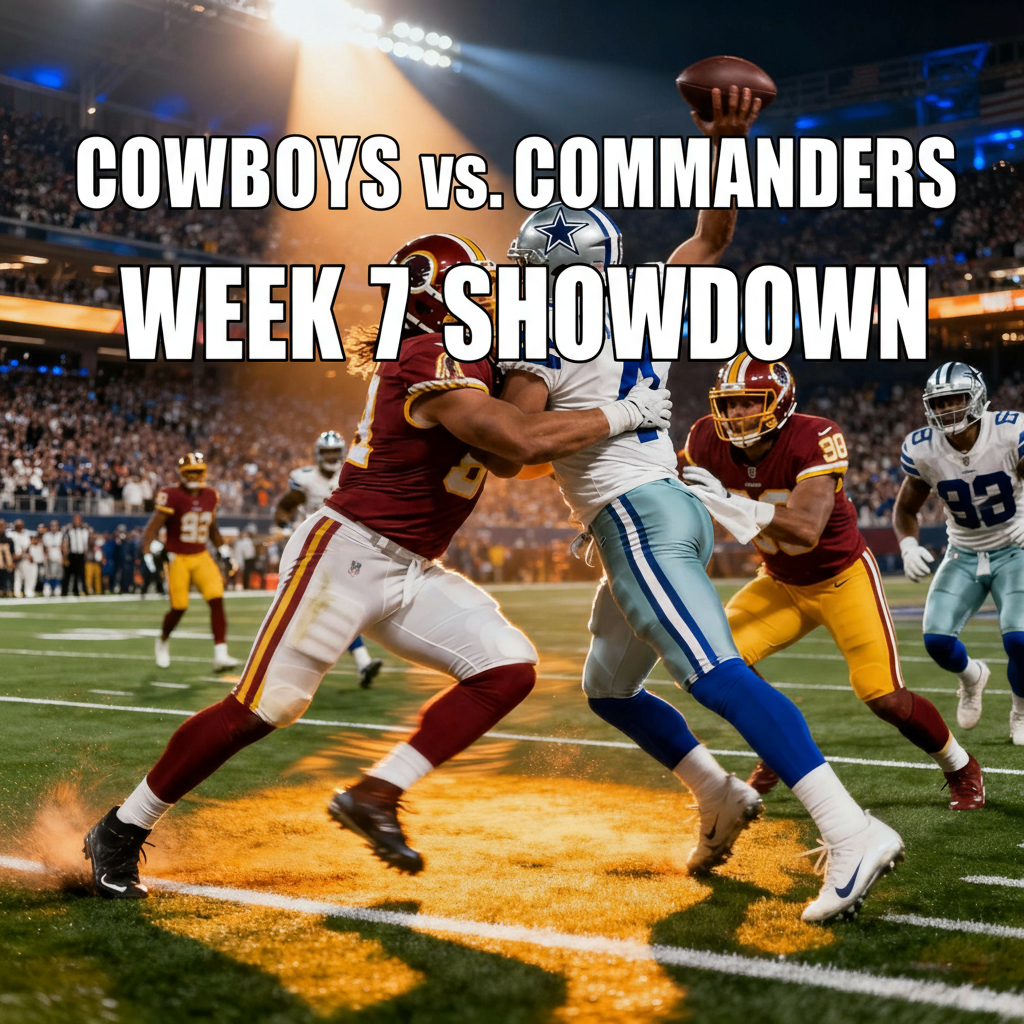 Injury-Hit Commanders Fall to Resurgent Cowboys at AT&T Stadium