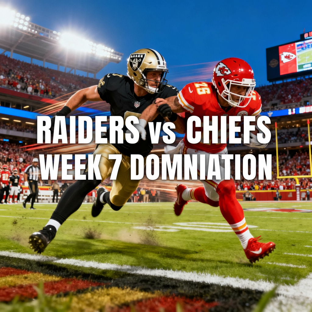 Kansas City Chiefs Flex Their Muscle with Rout of Las Vegas Raiders